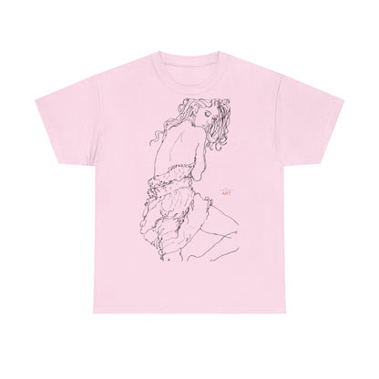 Unisex Heavy Cotton Tee - Motiv: Front Giselle