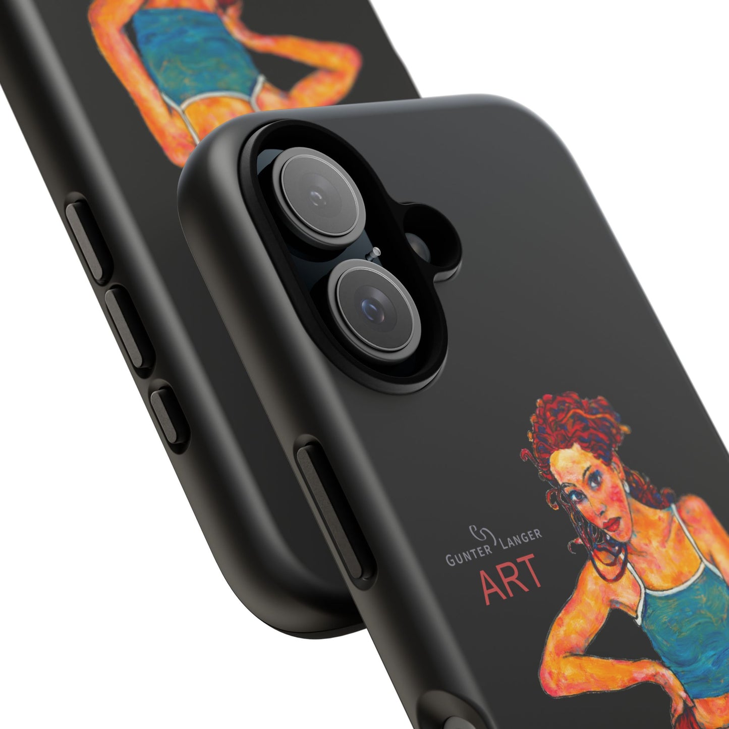 Tough Cases - iPhone - Motiv: Lea, Schwarz