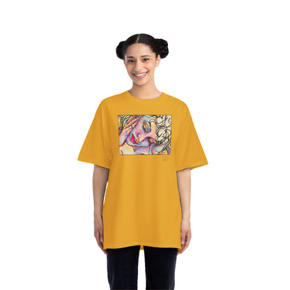 Beefy-T®  Short-Sleeve T-Shirt - Motiv: Front Mara, H 20 cm & Rückseite Mara, H 26 cm
