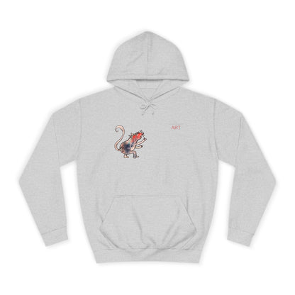 Unisex College Hoodie - Motiv: Ratte & Karambolage