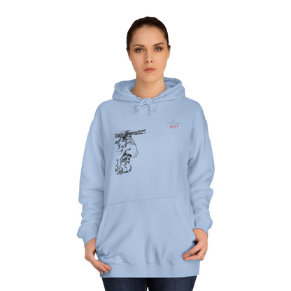 Unisex College Hoodie - Motiv: Max & Max