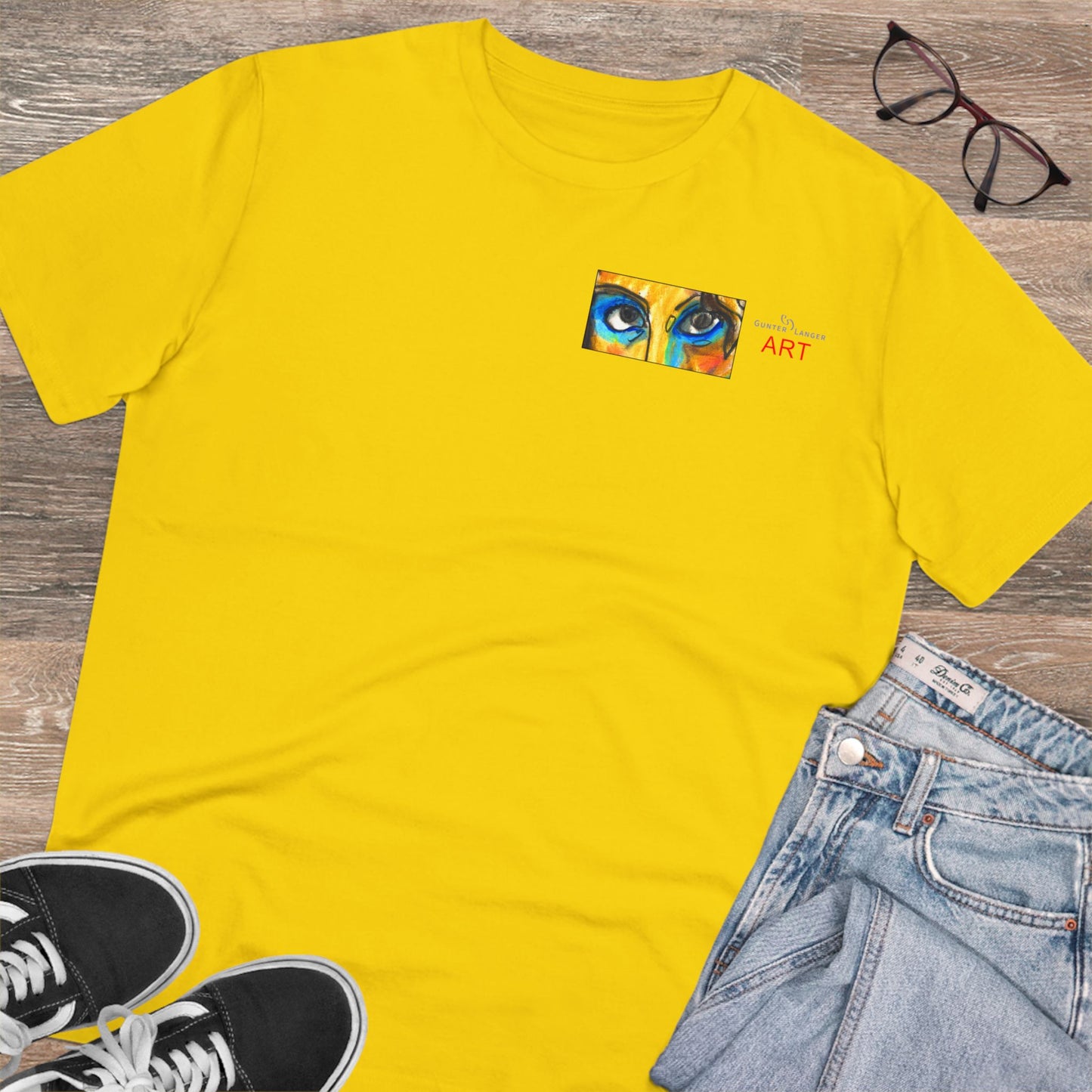 Organic Creator T-Shirt - Motiv Augen & Frechdax