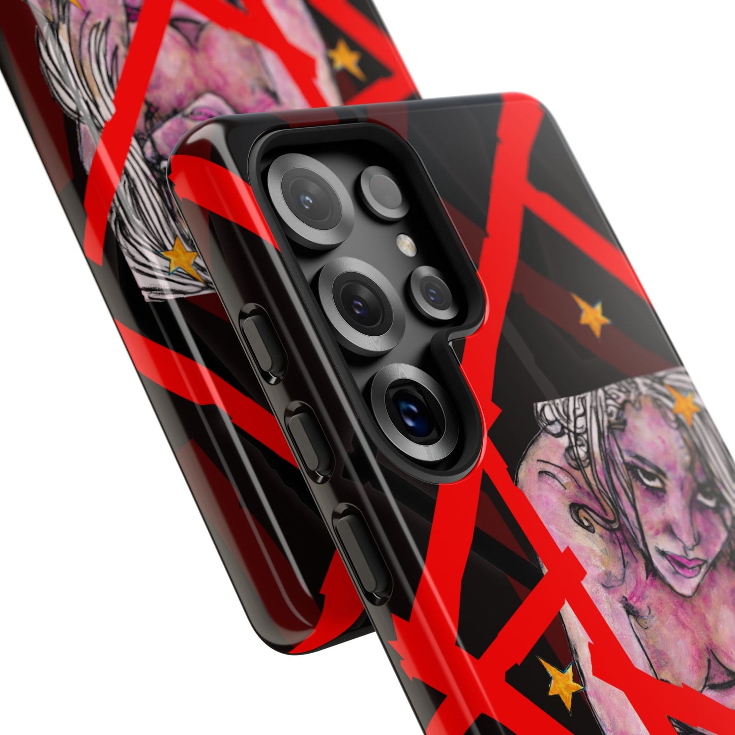 Tough Cases - Google Pixel - Samsung Galaxy - Motiv: Stella, Mikado