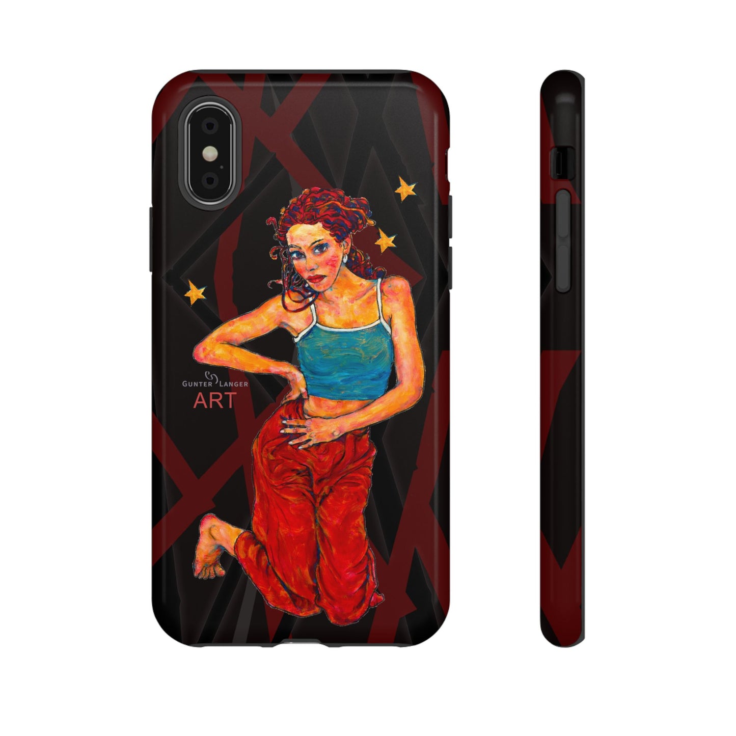 Tough Cases - iPhone - Motiv: Lea, Sternenhimmel, Mikado3