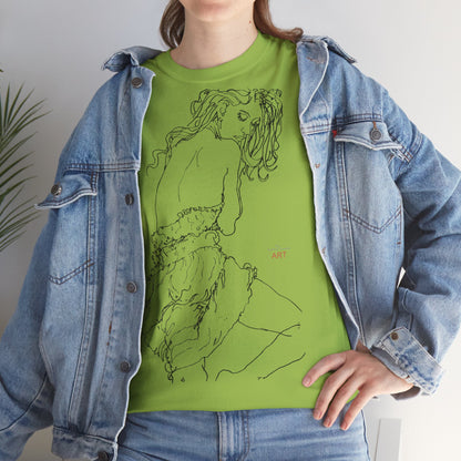 Unisex Heavy Cotton Tee - Motiv: Front Giselle