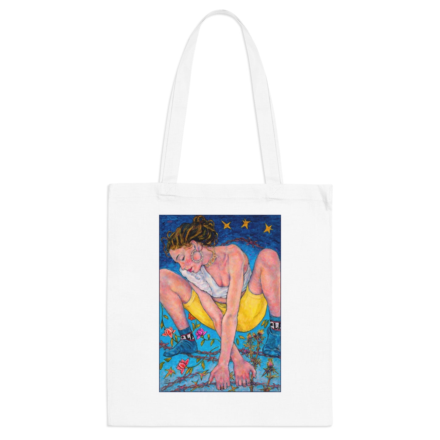 Tote Bag - Motiv: Alva, einseitig bedruckt, H 30,5 cm