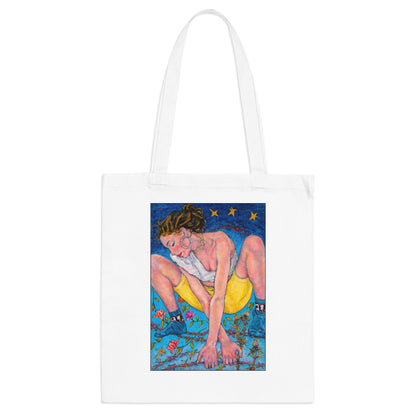 Tote Bag - Motiv: Alva, einseitig bedruckt, H 30,5 cm