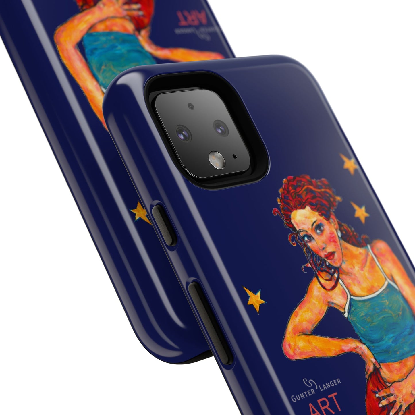 Tough Cases - Google Pixel - Samsung Galaxy - Motiv: Lea, Sternenhimmel