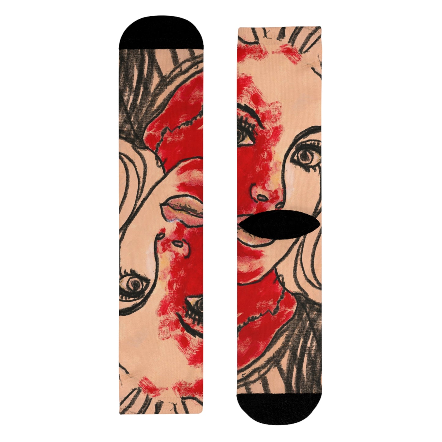 Sublimation Crew Socks (EU) - Motiv: Christina