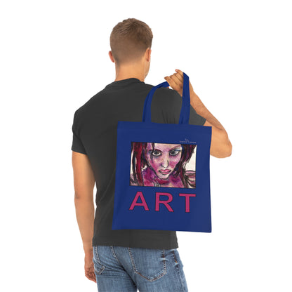 Cotton Tote - Motiv: Lola ART, einseitig bedruckt, H 17,5 cm