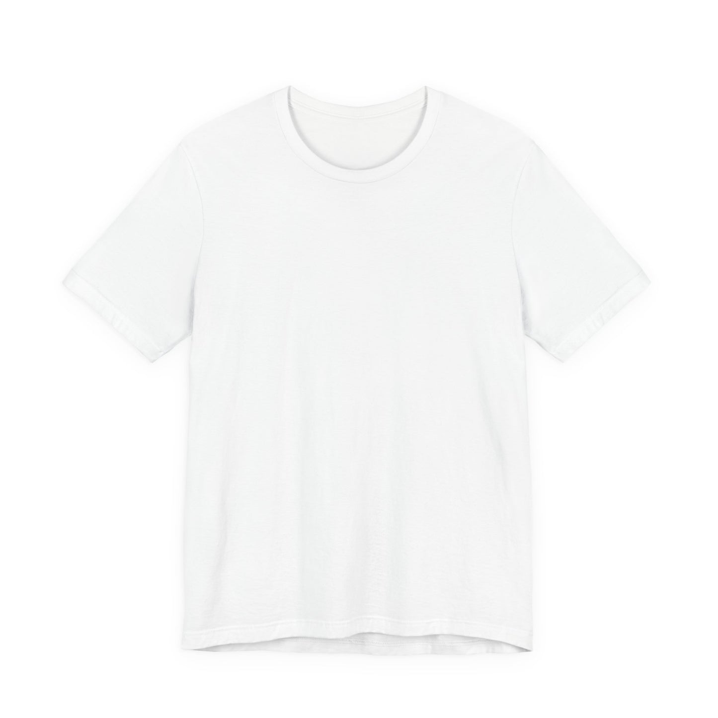 Unisex Jersey Short Sleeve Tee - Motiv: Rückseite Giselle, Kasten, H 40 cm