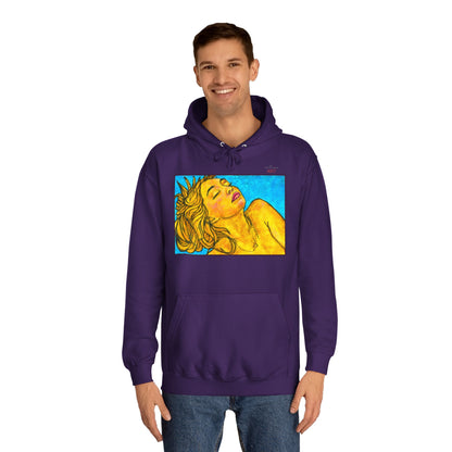 Unisex College Hoodie - Motiv: Front Fine, H 24,0 cm