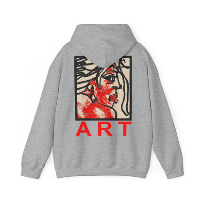 Unisex Heavy Blend™ Hooded Sweatshirt - Motiv: Rückseite "Ria", H43 cm