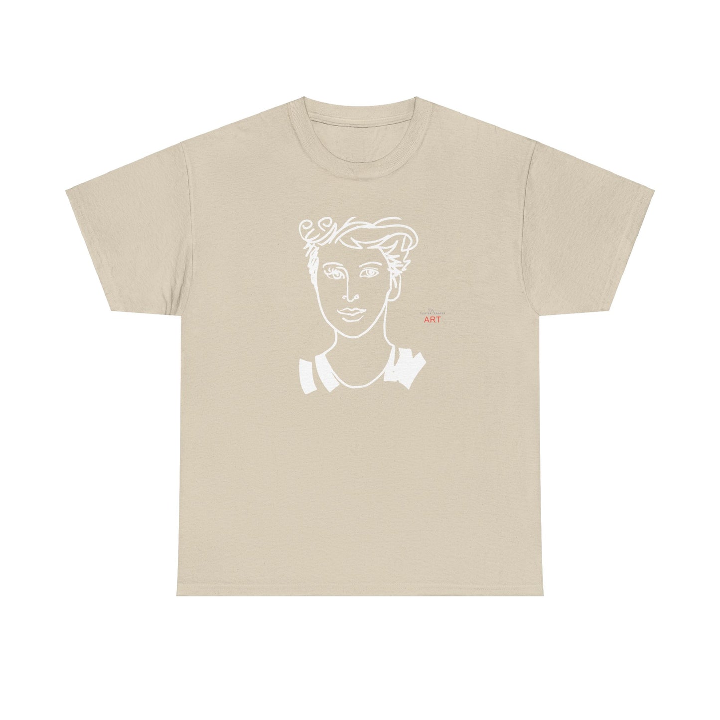 Unisex Heavy Cotton Tee - Motiv: Lars Front