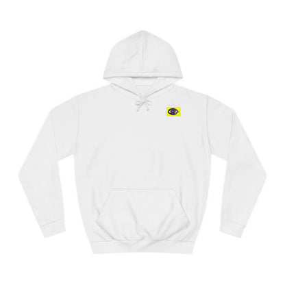 Unisex College Hoodie - Motiv: Front Auge & Rückseite Robert