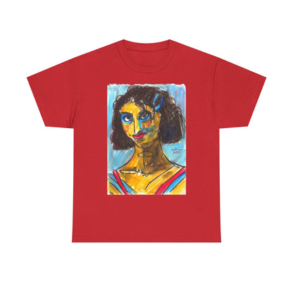 Unisex Heavy Cotton Tee - Motiv: Front Frechdax