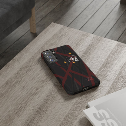 Tough Cases - Google Pixel - Samsung Galaxy - Motiv:  "Miau" klein H 8 cm, Sternenhimmel, Mikado3