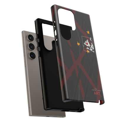 Tough Cases - Google Pixel - Samsung Galaxy - Motiv:  "Miau" klein H 8 cm, Sternenhimmel, Mikado3