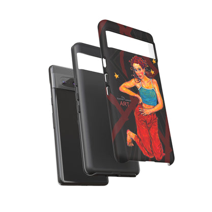 Tough Cases - Google Pixel - Samsung Galaxy - Motiv: Lea, Sternenhimmel, Mikado3