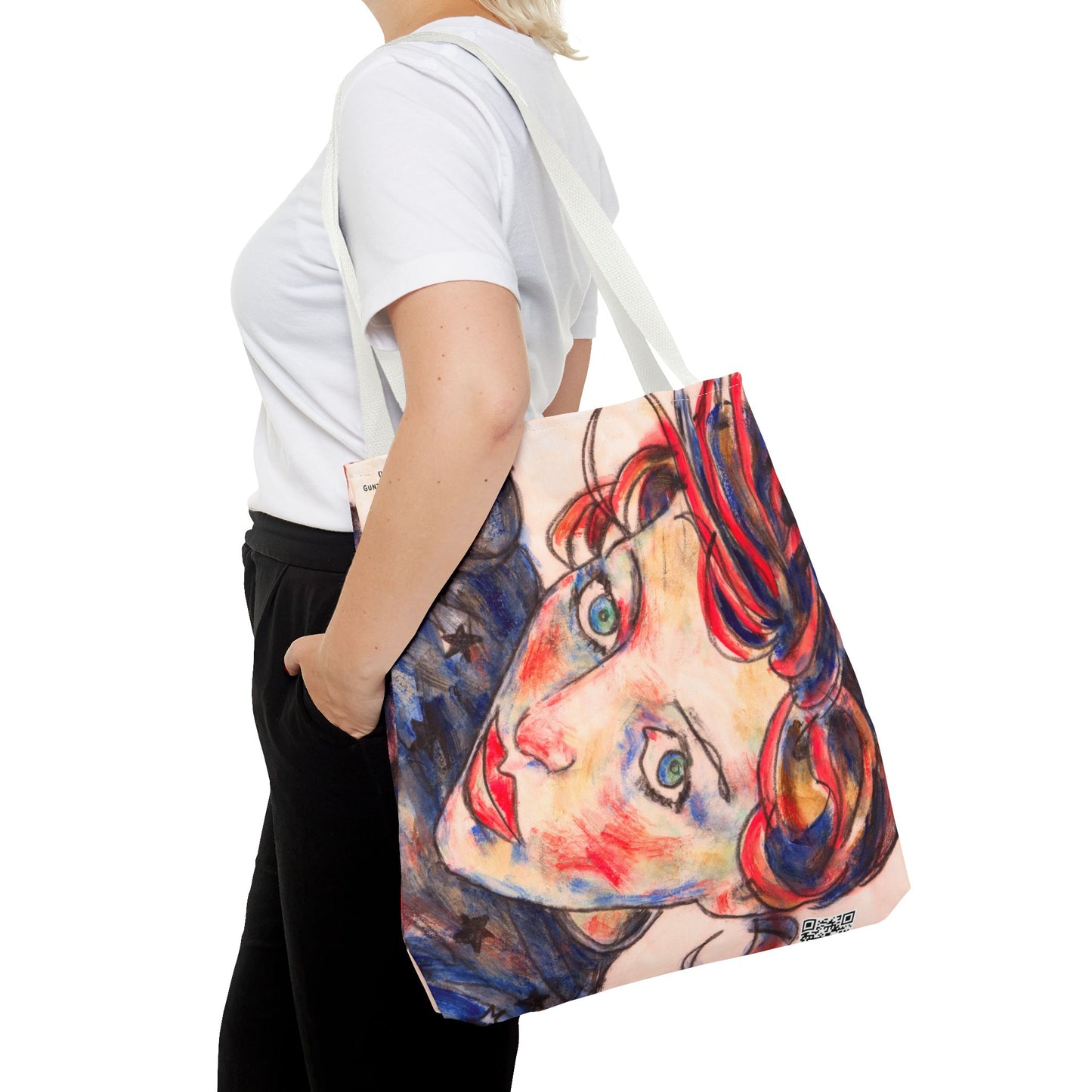 Tote Bag (AOP)- Motiv: Alexa, A01