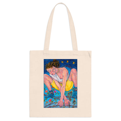 Tote Bag - Motiv: Alva, einseitig bedruckt, H 30,5 cm