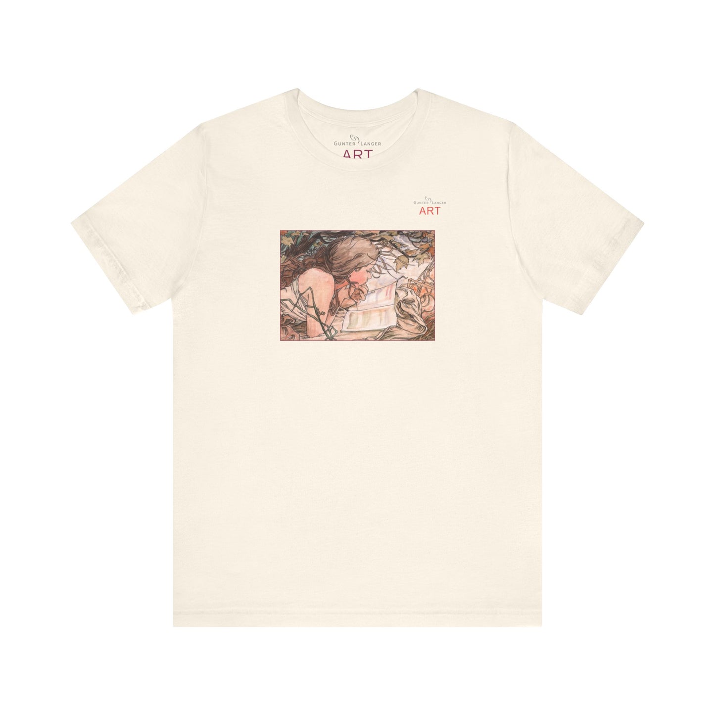 Jersey Short Sleeve Tee - Motiv: Front Antonia, H 15,73 cm