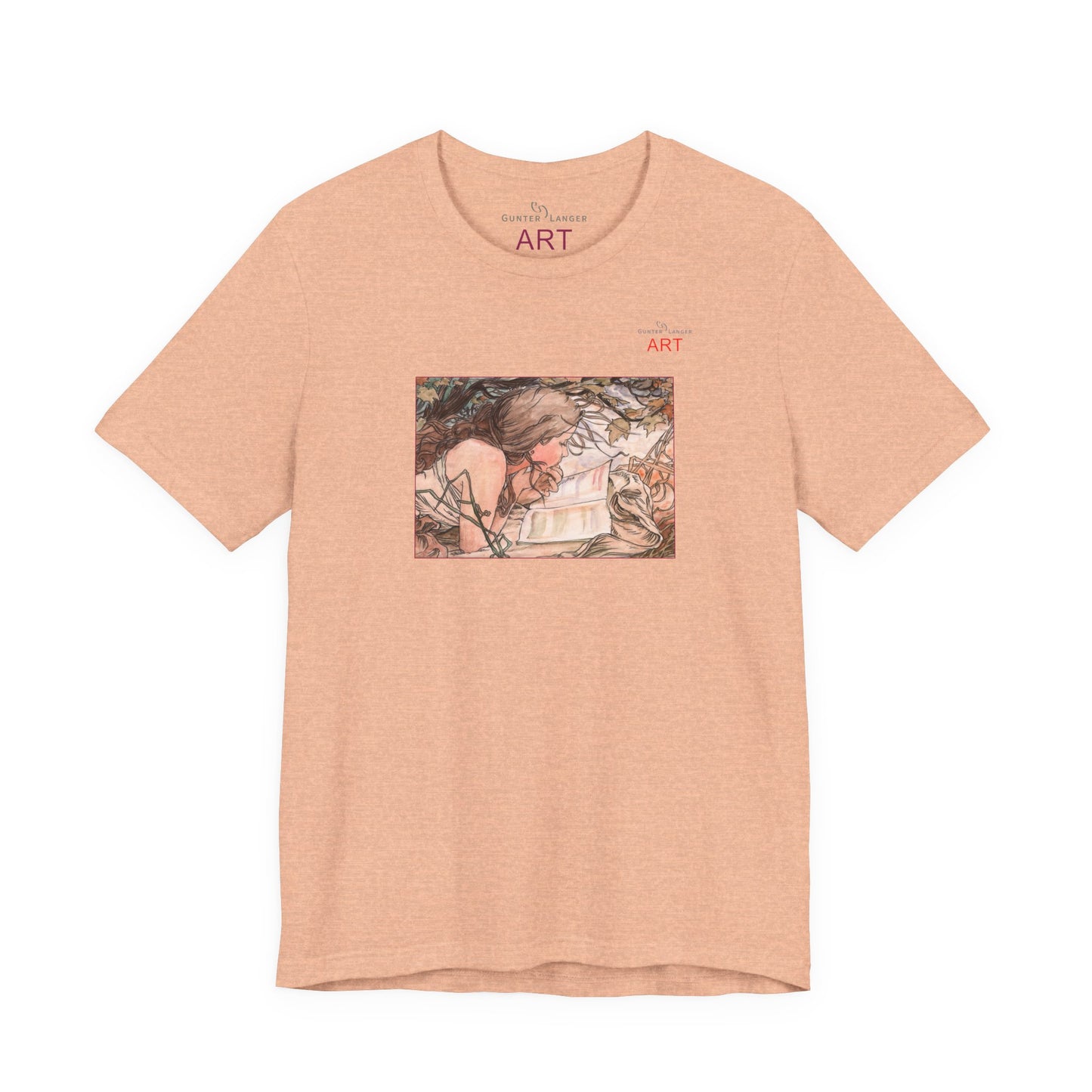 Jersey Short Sleeve Tee - Motiv: Front Antonia, H 15,73 cm