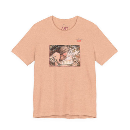 Jersey Short Sleeve Tee - Motiv: Front Antonia, H 15,73 cm