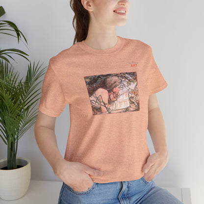 Jersey Short Sleeve Tee - Motiv: Front Antonia, H 15,73 cm