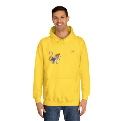 Unisex College Hoodie - Motiv: Ratte & Karambolage