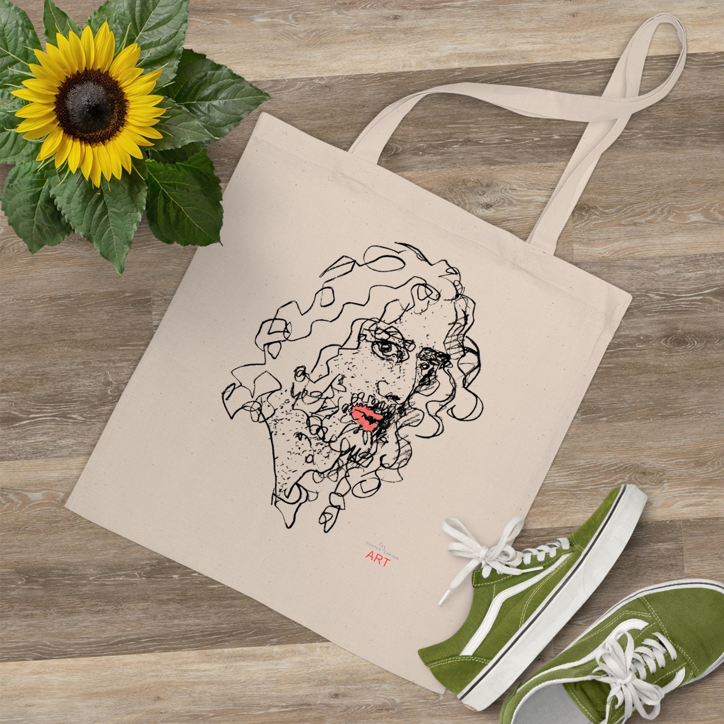 Tote Bag - Motiv:  Montenegro, einseitig bedruckt, H 30,5 cm
