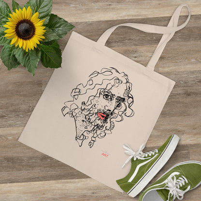 Tote Bag - Motiv:  Montenegro, einseitig bedruckt, H 30,5 cm
