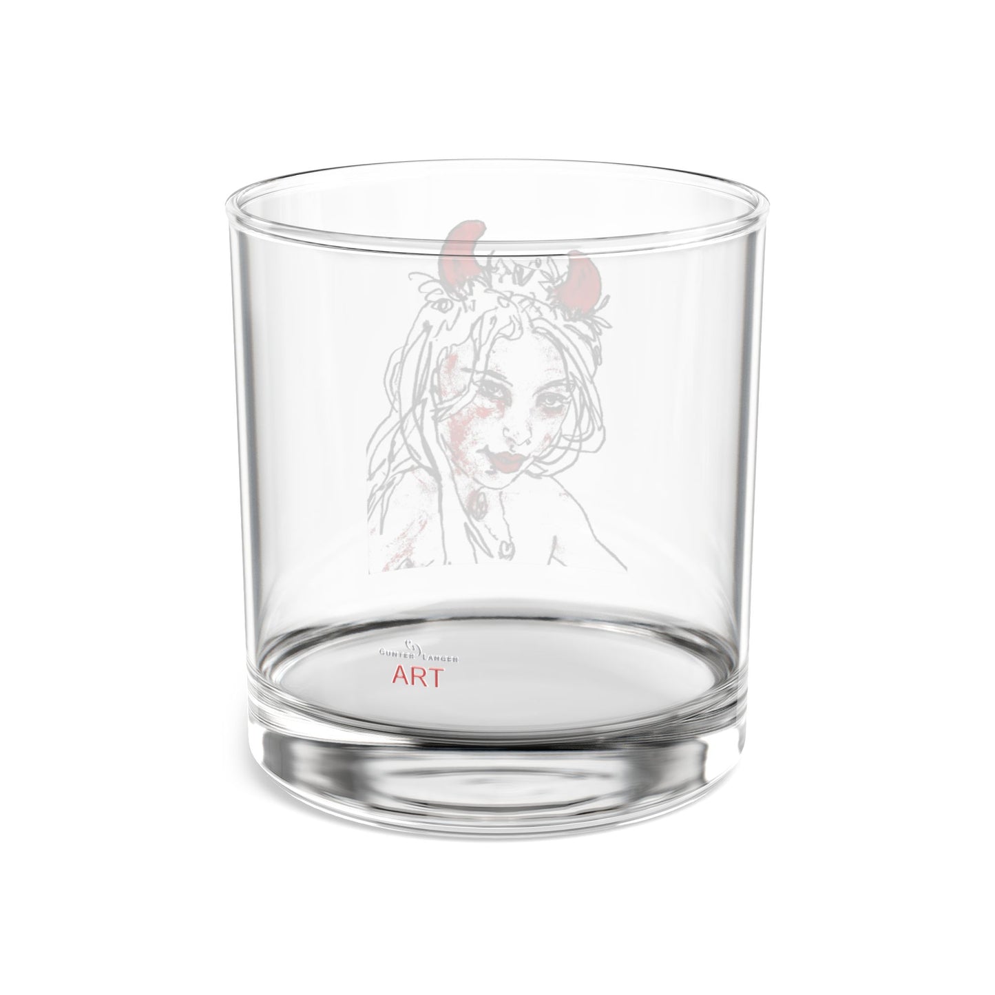 Rocks Glass, 10oz - Motiv: Teufelchen