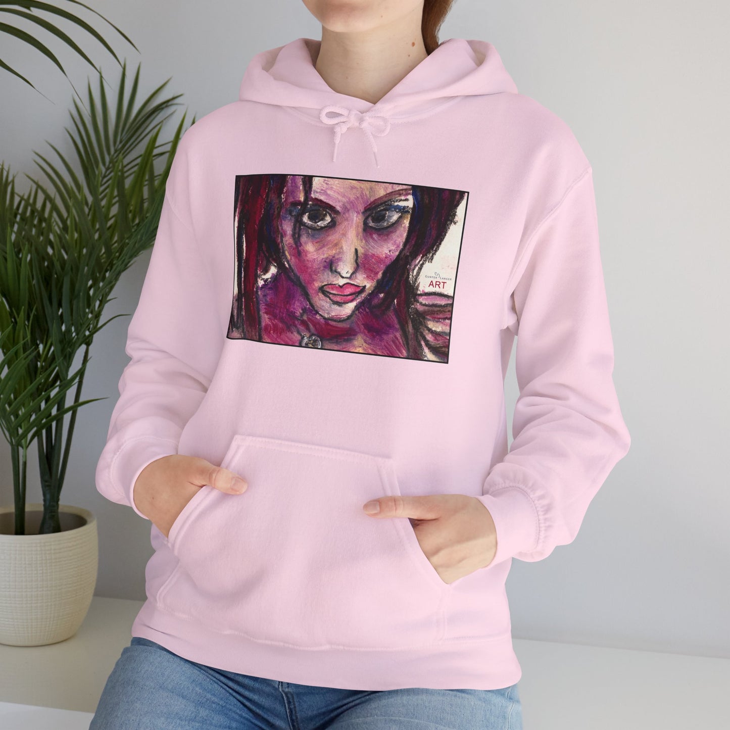Unisex Heavy Blend™ Hooded Sweatshirt - Motiv Frontseite "Lola", H 19 cm