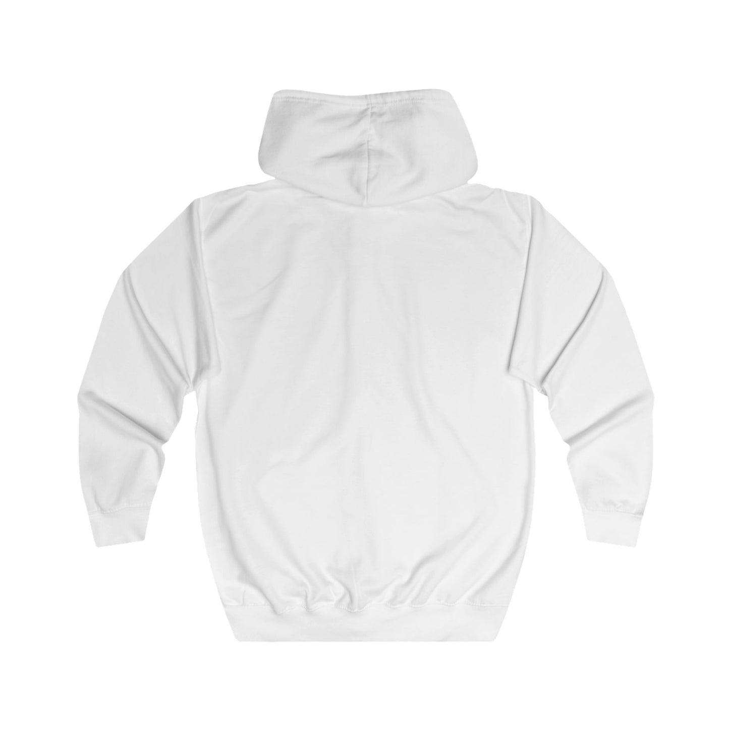 Unisex Full Zip Hoodie - Motiv: Front, Lea, H 10 cm