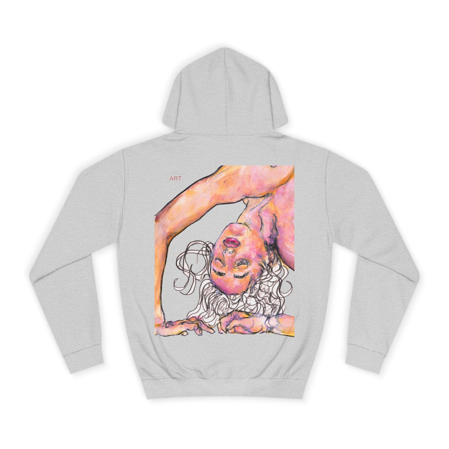 Unisex College Hoodie - Motiv: Rückseite Hanna, frei