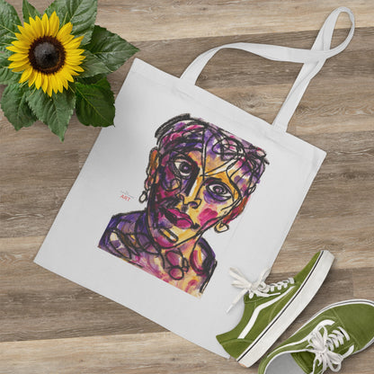 Tote Bag - Motiv: Robert, einseitig bedruckt, H 30,5 cm