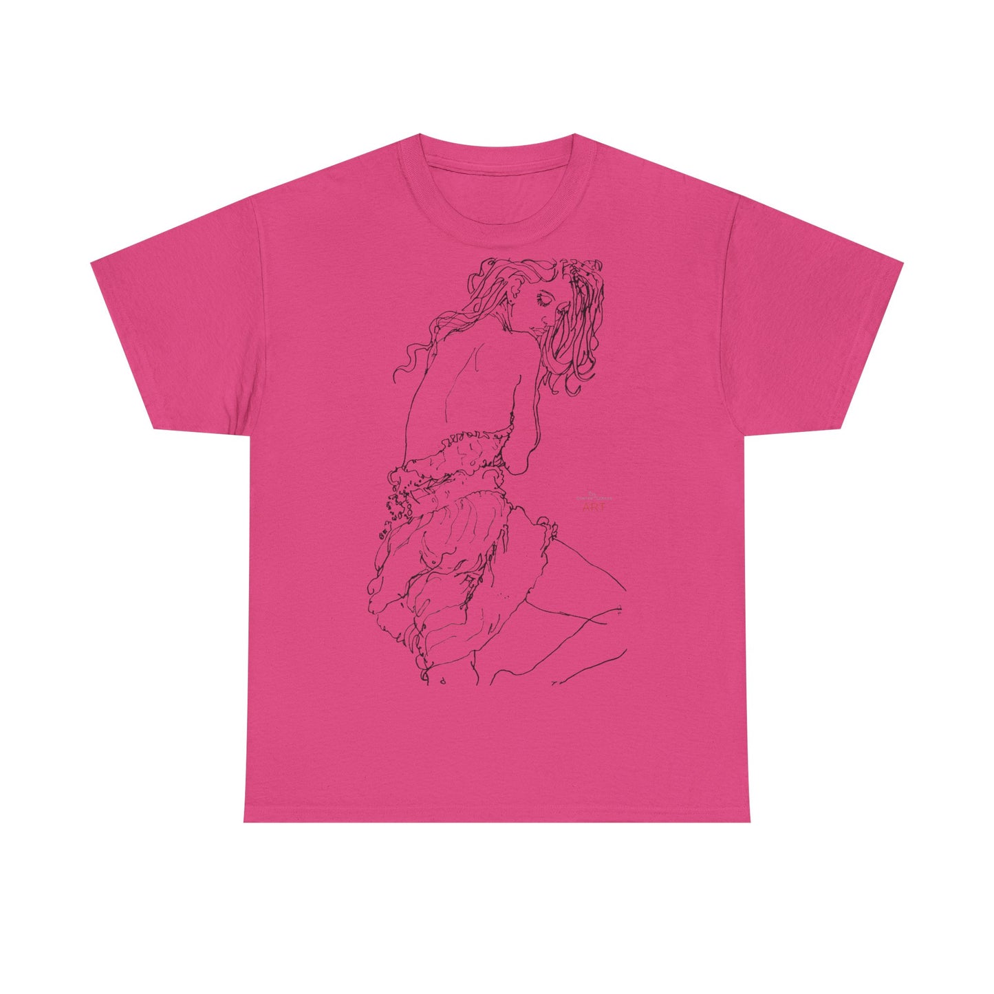 Unisex Heavy Cotton Tee - Motiv: Front Giselle