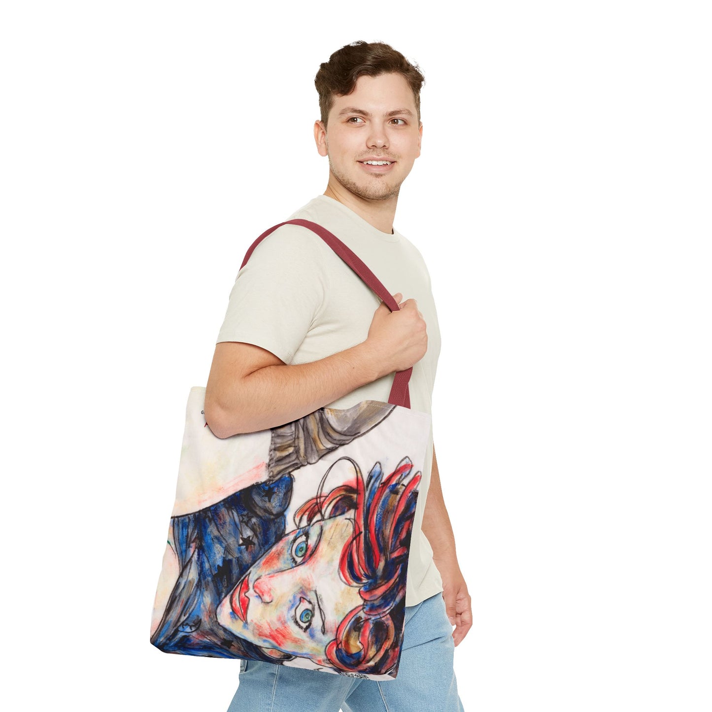 Tote Bag (AOP) - Motiv: Alexa, A02