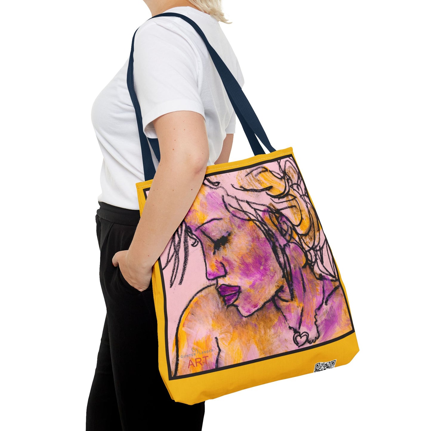 Tote Bag (AOP) - Motiv: Lilly & Romina 18Zoll