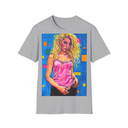 Unisex Softstyle T-Shirt - Motiv: Front Maria  H 49cm Korr2 sw