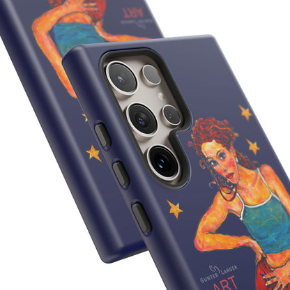 Tough Cases - Google Pixel - Samsung Galaxy - Motiv: Lea, Sternenhimmel