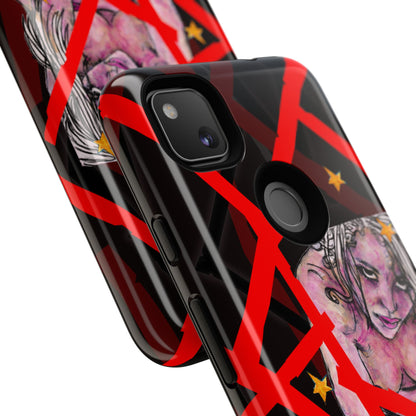 Tough Cases - Google Pixel - Samsung Galaxy - Motiv: Stella, Mikado