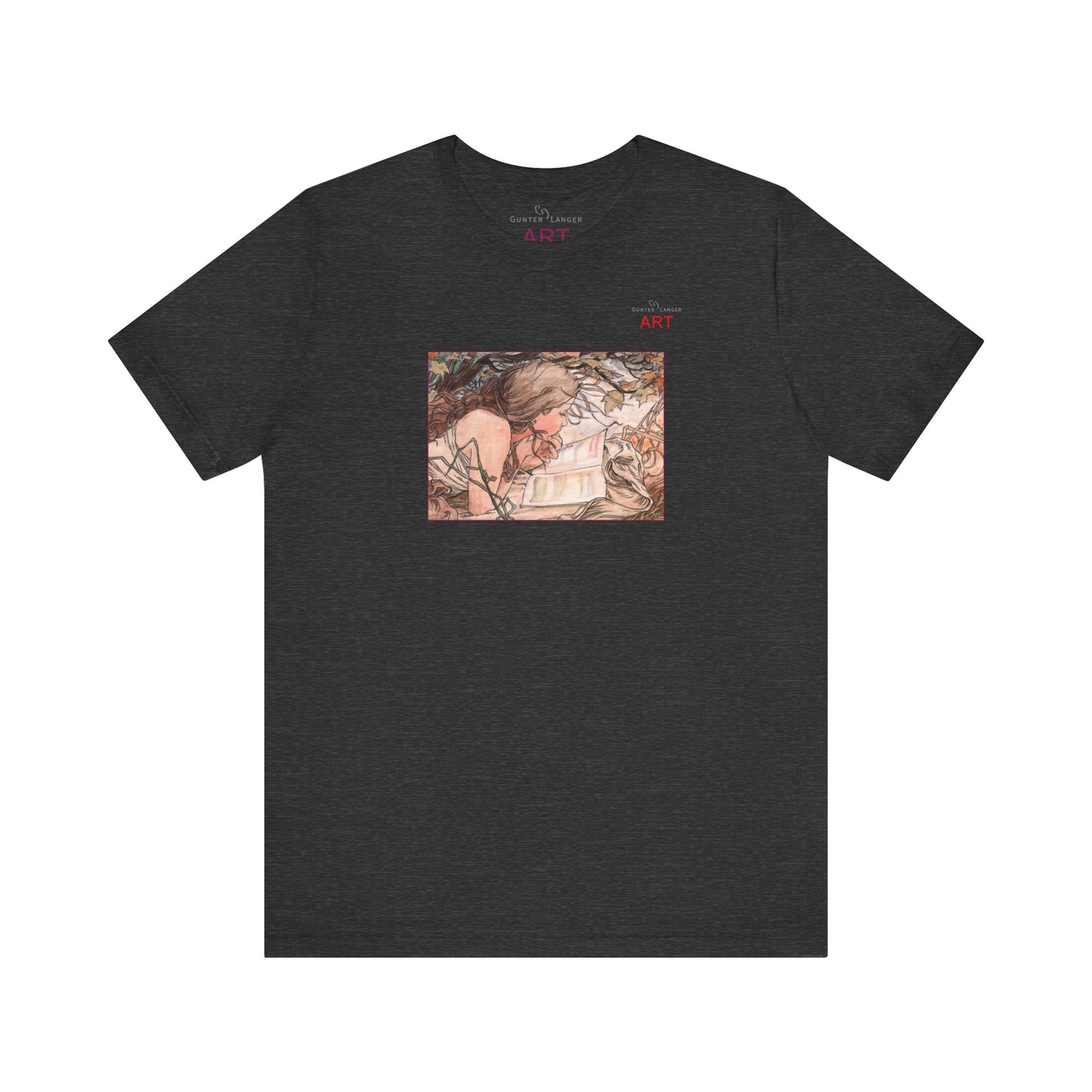 Jersey Short Sleeve Tee - Motiv: Front Antonia, H 15,73 cm