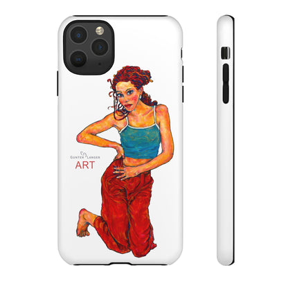 Tough Cases - iPhone - Motiv: Lea, Weiß