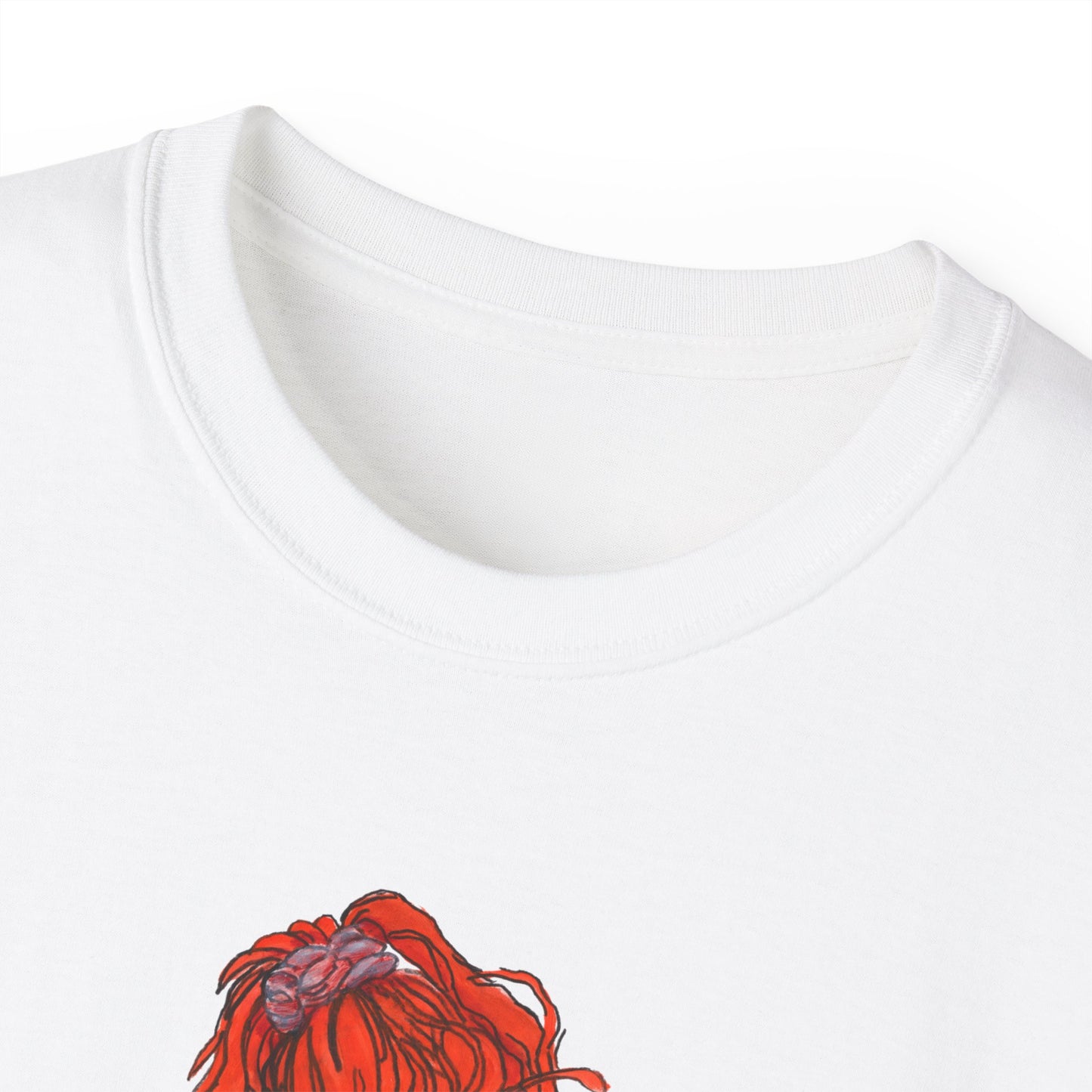 Unisex Ultra Cotton Tee - Motiv: Front Julia,  H 33,5 cm