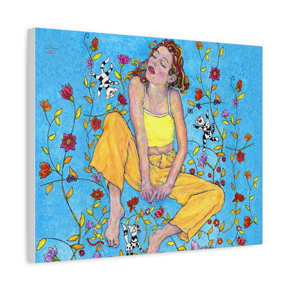 Matte Canvas, Stretched, 1.25" - Motiv: Carolin
