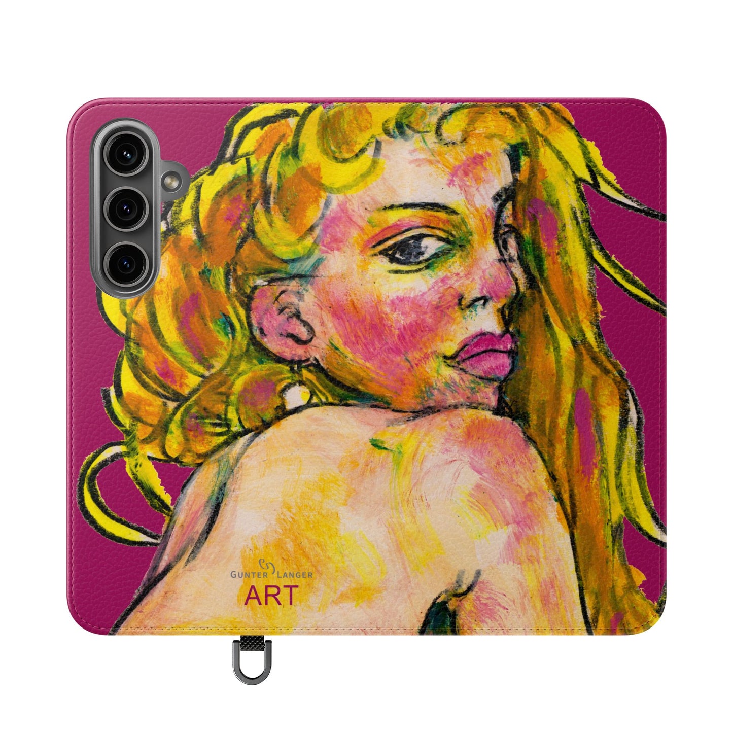 Flip Cases - Motiv: Romina, Rot