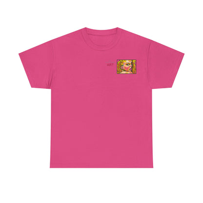 Unisex Heavy Cotton Tee - Motiv: Romina, H 7 cm