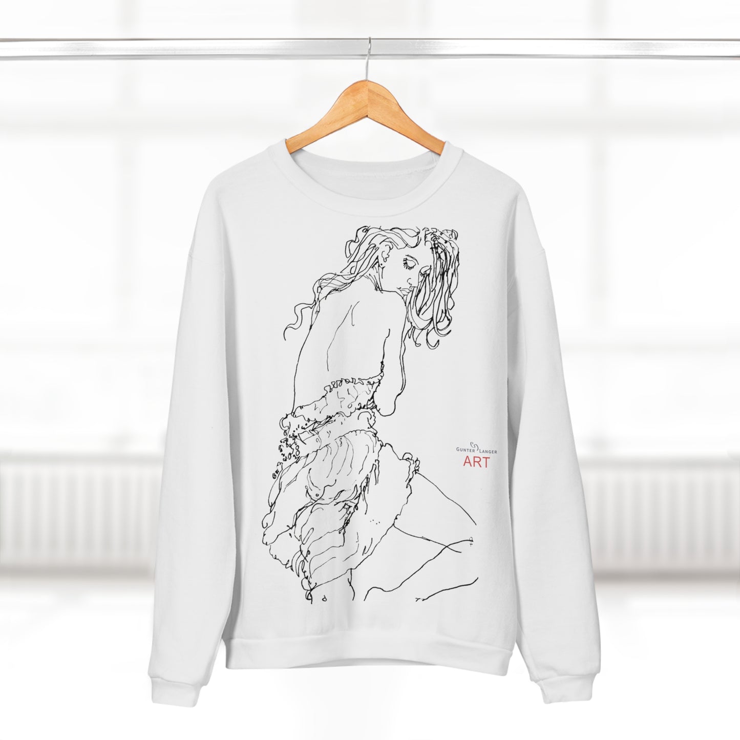 Unisex Crew Neck Sweatshirt (EU) - Motiv: Giselle & Giselle